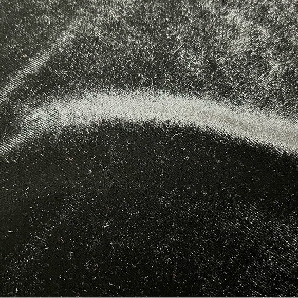 Impressions Women’s Black Velvet Maxi Dress L | Goth Witchy Grunge Vampy Gown - Picture 9 of 9